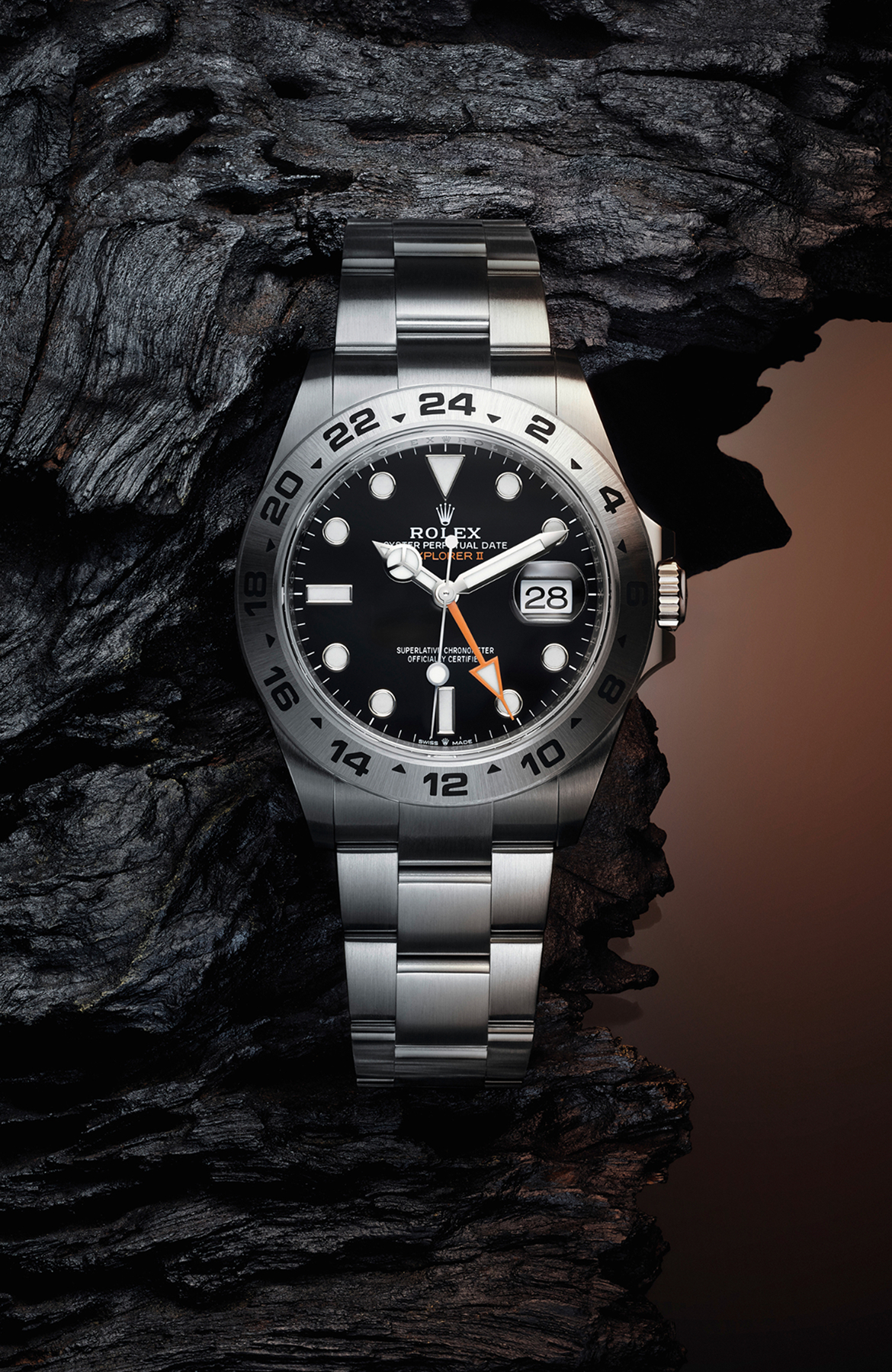 Rolex Explorer II – Oyster-Band