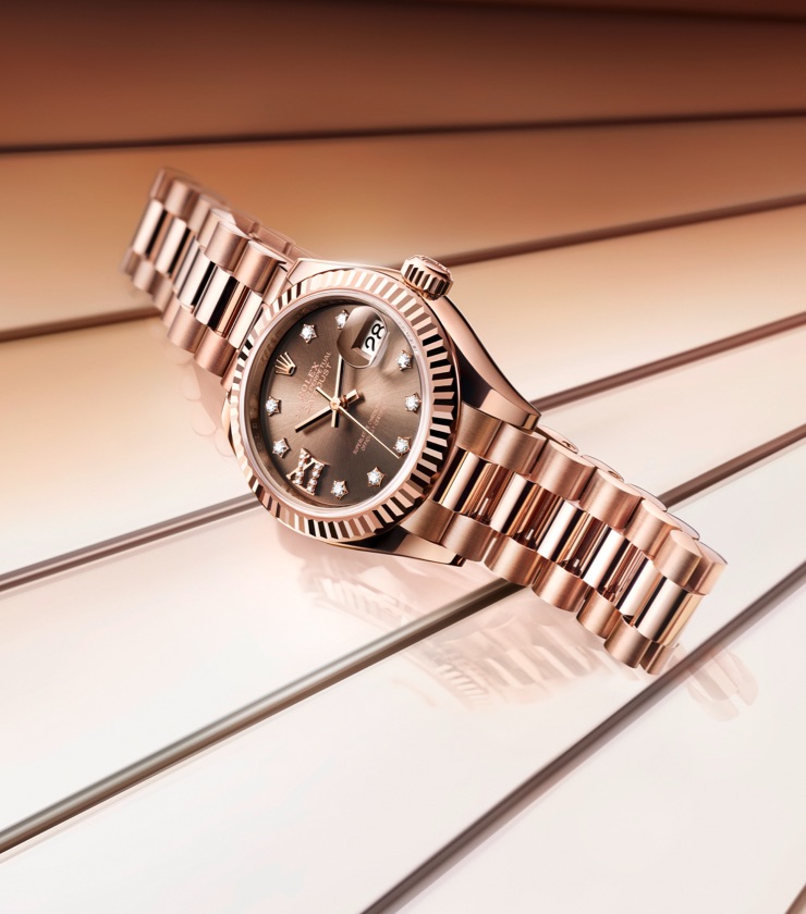 Rolex Lady-Datejust – Exklusive Materialien