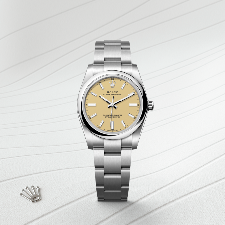 Rolex Oyster Perpetual 34 M124200-0007 – Galerie Bild 1 (Hochformat)