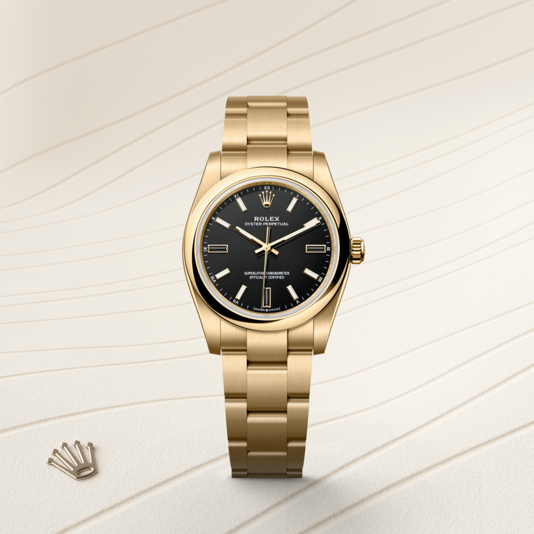 Rolex Oyster Perpetual 34 M124208-0001 – Galerie Bild 1 (Querformat)
