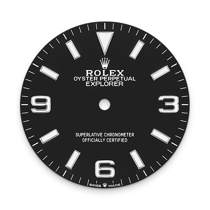 Rolex Explorer 36 M124270-0001 – Schwarzes Zifferblatt (Hochformat)