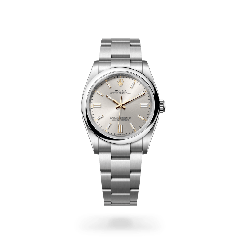 Rolex Oyster Perpetual 36 M126000-0001 – stehende Uhr (Hochformat)