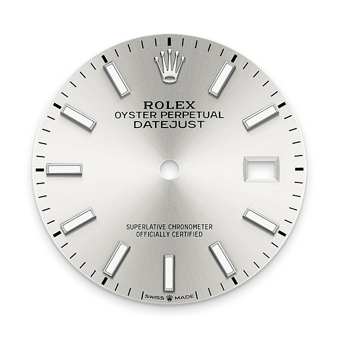 Rolex Datejust 36 M126200-0002 – Silbernes Zifferblatt (Hochformat)