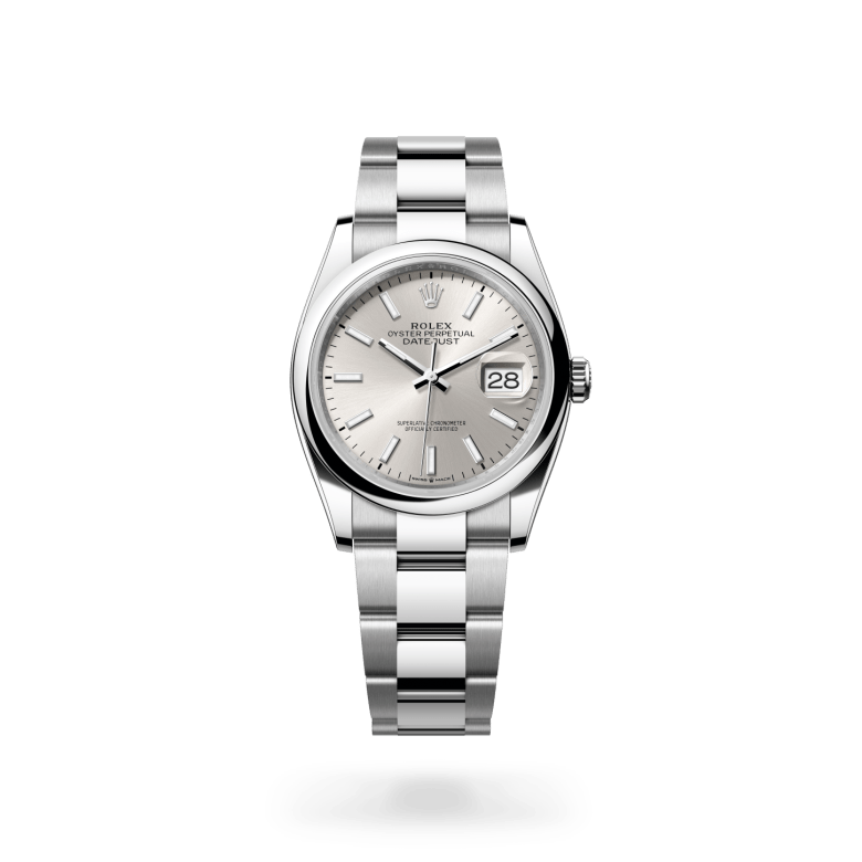 Rolex Datejust 36 M126200-0002 – stehende Uhr (Hochformat)