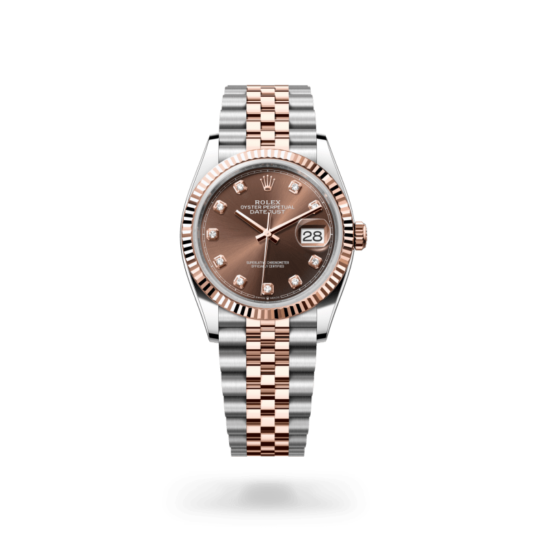 Rolex Datejust 36 M126231-0053 – stehende Uhr (Hochformat)