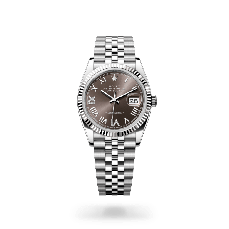 Rolex Datejust 36 M126234-0071 – stehende Uhr (Hochformat)