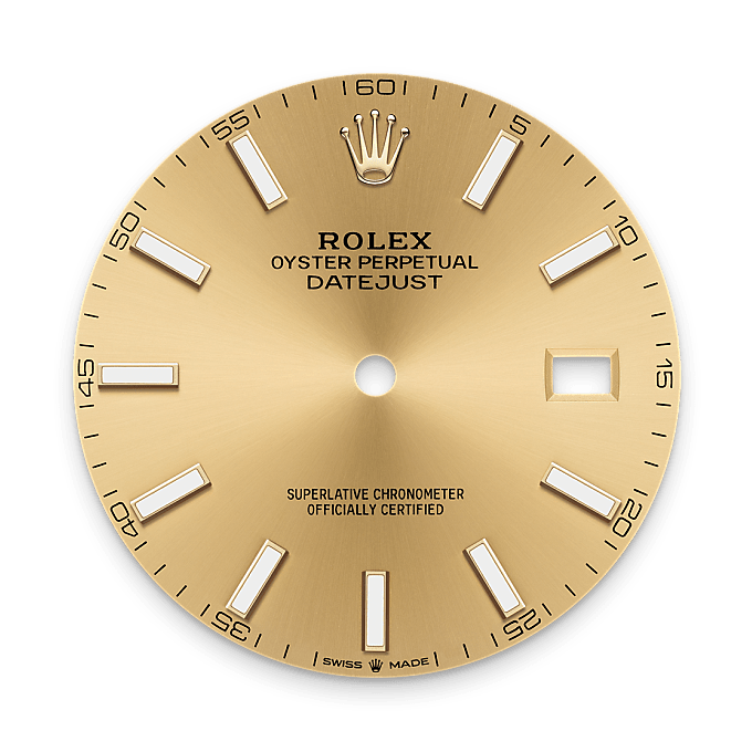 Rolex Datejust 41 M126333-0010 – Champagnerfarbenes Zifferblatt (Hochformat)