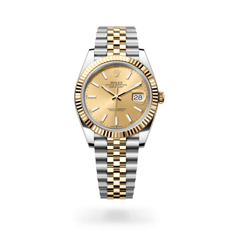 Rolex Datejust 41 M126333-0010 – stehende Uhr (Hochformat)