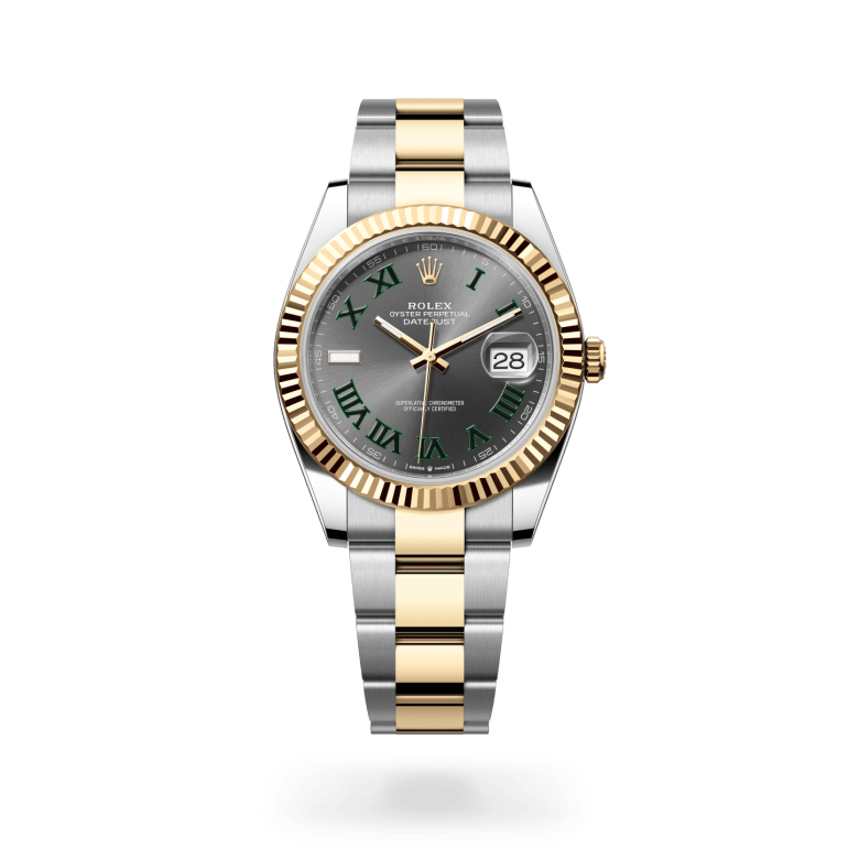 Rolex Datejust 41 M126333-0019 – stehende Uhr (Hochformat)