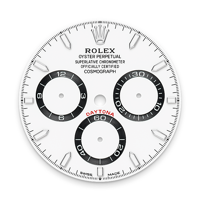 Rolex Cosmograph Daytona M126500LN-0001 – Weißes Zifferblatt (Hochformat)