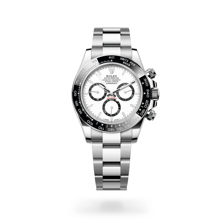 Rolex Cosmograph Daytona M126500LN-0001 – stehende Uhr (Hochformat)