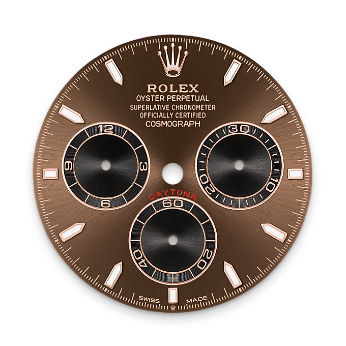 Rolex Cosmograph Daytona M126505-0005 – Schokoladenfarbenes Zifferblatt (Hochformat)