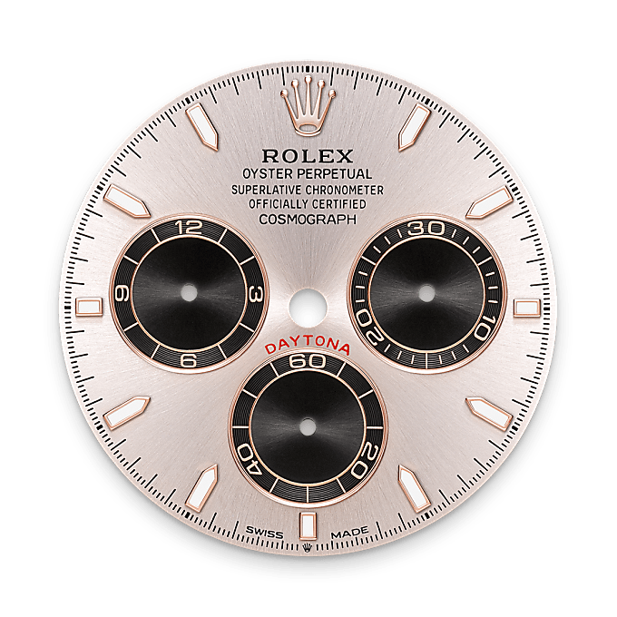 Rolex Cosmograph Daytona M126515LN-0006 – Zifferblatt in Sundust und strahlend Schwarz (Hochformat)