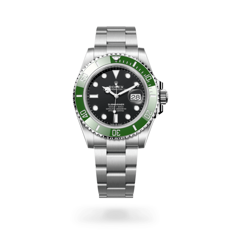 Rolex Submariner Date M126610LV-0002 – stehende Uhr (Hochformat)