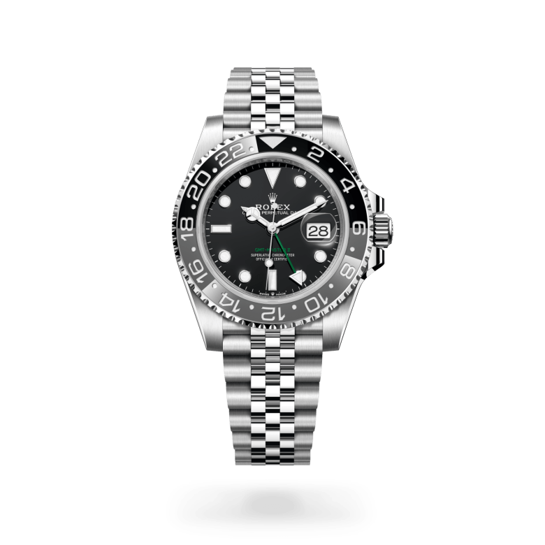 Rolex GMT-Master II M126710GRNR-0003 – stehende Uhr (Hochformat)