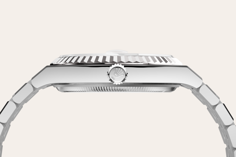 Rolex Land-Dweller 36 M127234-0001 – Rolesor weiß (Hochformat)