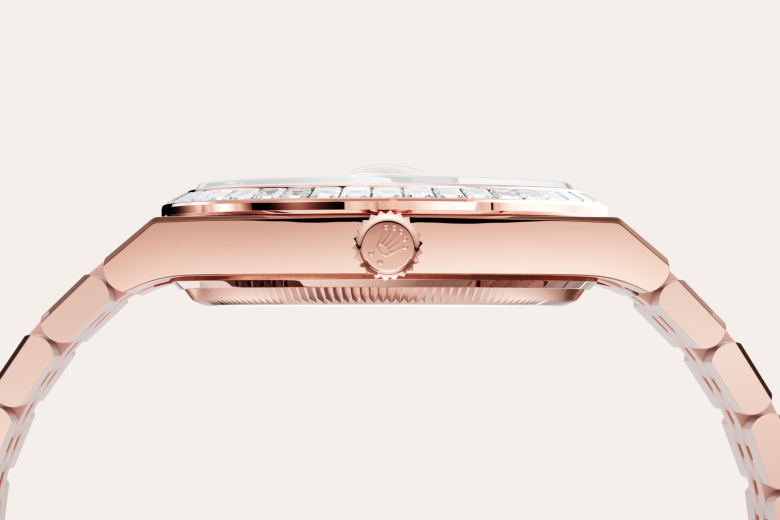 Rolex Land-Dweller 36 M127285TBR-0002 – 18 Karat Everose-Gold (Hochformat)