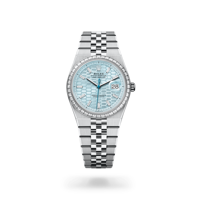 Rolex Land-Dweller 36 M127286TBR-0001 – stehende Uhr (Hochformat)