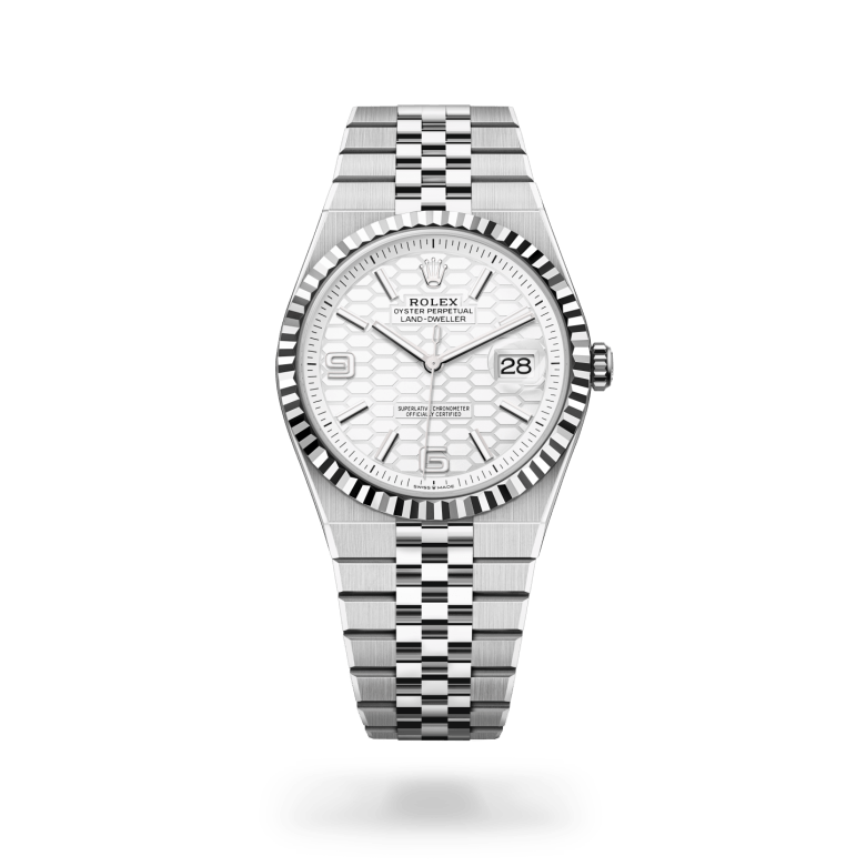 Rolex Land-Dweller 40 M127334-0001 – stehende Uhr (Hochformat)