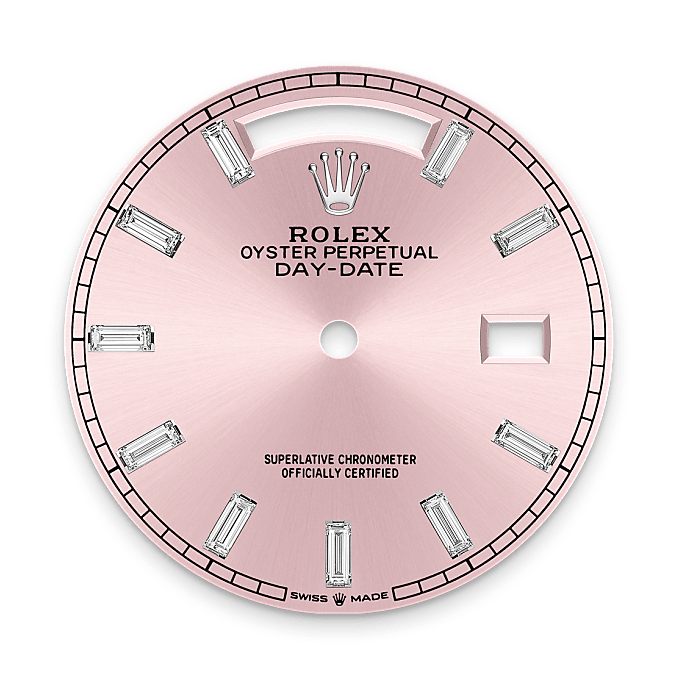 Rolex Day-Date 36 M128399TBR-0029 – Roséfarbenes Zifferblatt (Hochformat)