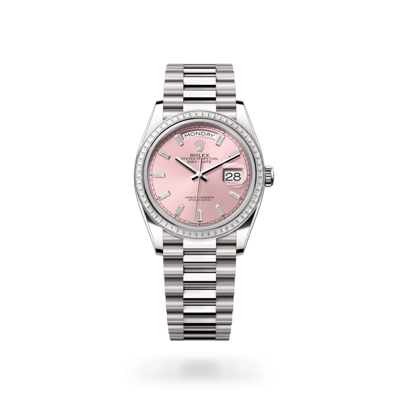 Rolex Day-Date 36 M128399TBR-0029 – stehende Uhr (Hochformat)