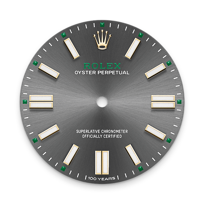 Rolex Oyster Perpetual 41 M134303-0001 – Schiefergraues Zifferblatt (Hochformat)