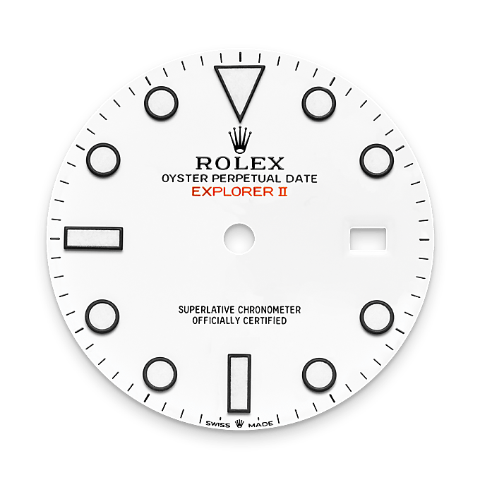 Rolex Explorer II M226570-0001 – Weißes Zifferblatt (Hochformat)