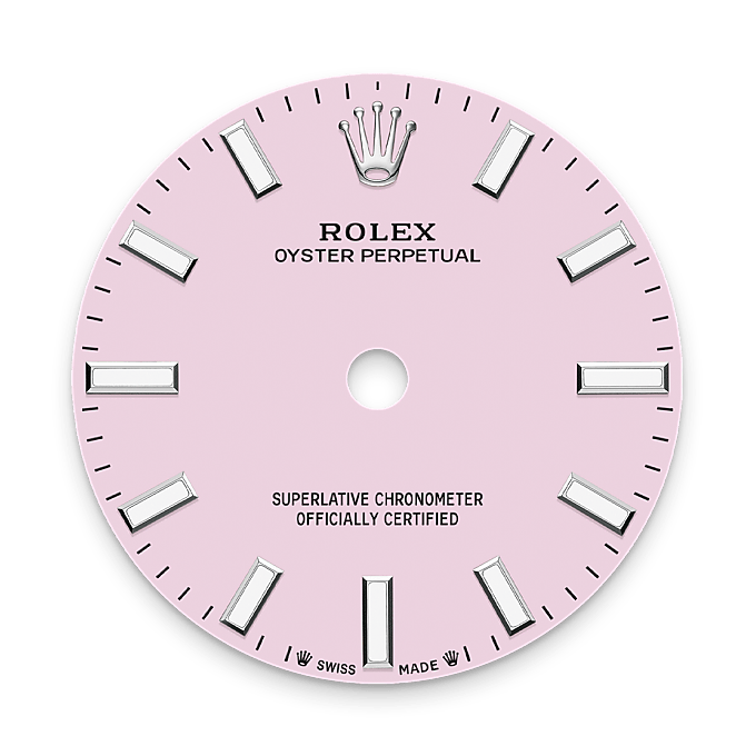 Rolex Oyster Perpetual 28 M276200-0009 – Zifferblatt in Candy pink (Hochformat)