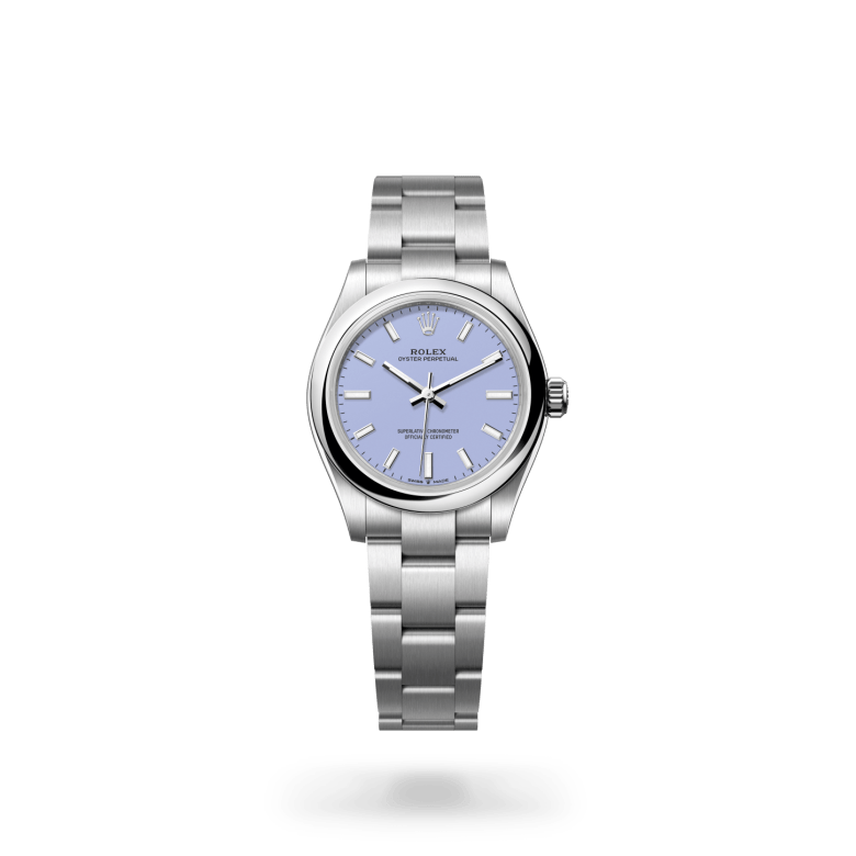 Rolex Oyster Perpetual 31 M277200-0014 – stehende Uhr (Hochformat)