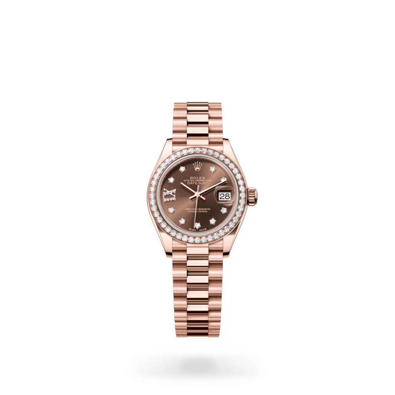 Rolex Lady-Datejust M279135RBR-0001 – stehende Uhr (Hochformat)