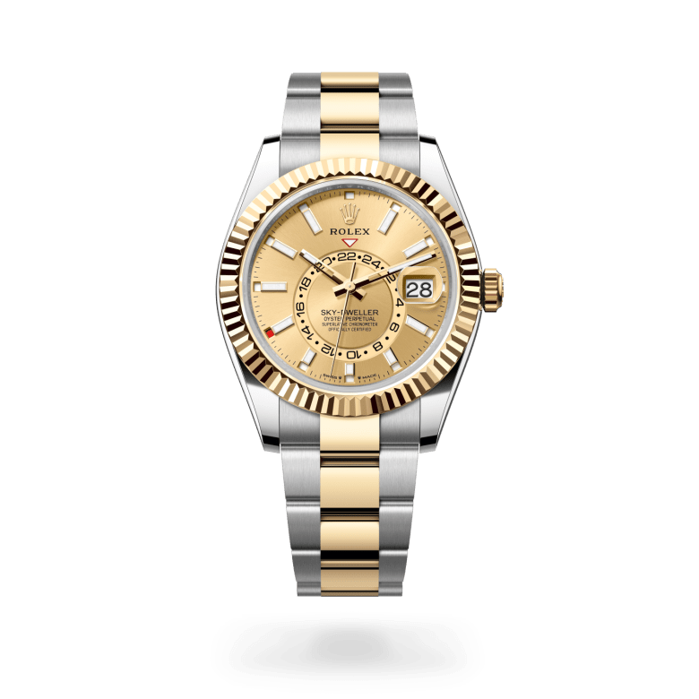 Rolex Sky-Dweller M336933-0001 – stehende Uhr (Hochformat)