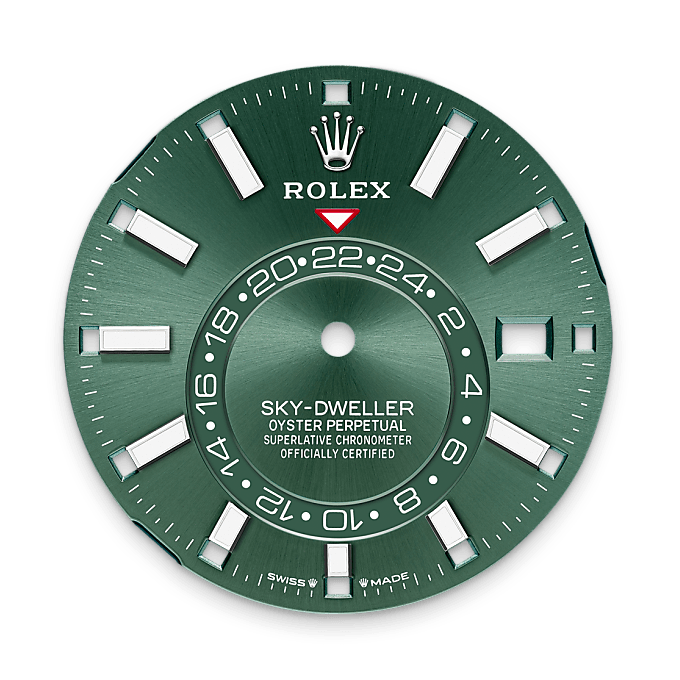 Rolex Sky-Dweller M336934-0001 – Mintgrünes Zifferblatt (Hochformat)