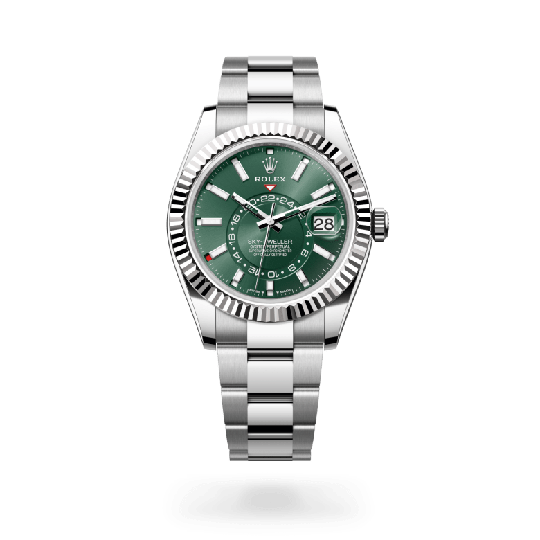 Rolex Sky-Dweller M336934-0001 – stehende Uhr (Hochformat)