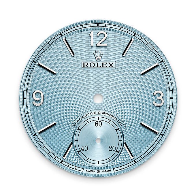 Rolex 1908 M52506-0003 – Eisblaues Zifferblatt (Hochformat)