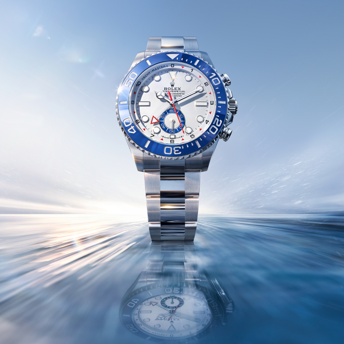 Die neue Yacht-Master II mit blauer Cerachrom-Zahlenscheibe