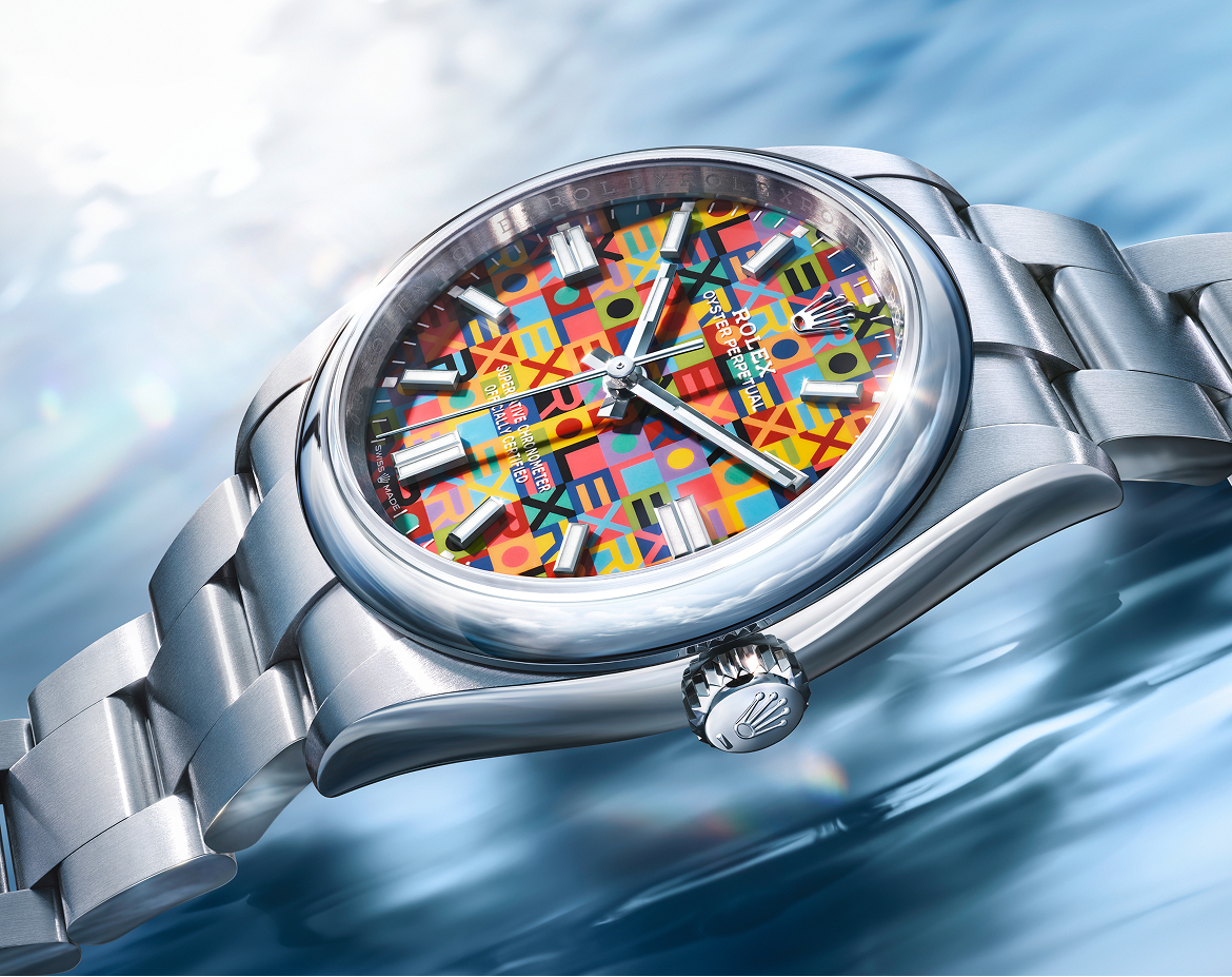 Das wasserdichte Oyster-Gehäuse der Oyster Perpetual 36