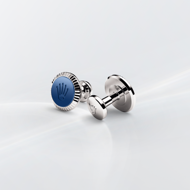 Rolex Manschettenknöpfe „Riffeldesign“ A1039 – Hintergrundbild (Hochformat)