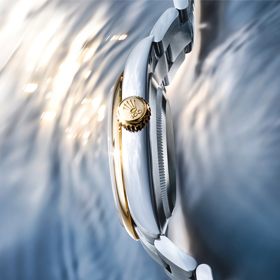 Neue Rolex Modelle 2026 – die Oyster Perpetual 41 unter der Wasseroberfläche